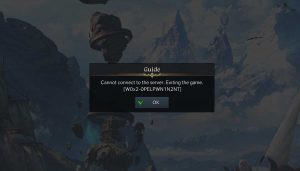 Lost ark cannot connect to the server exiting the game