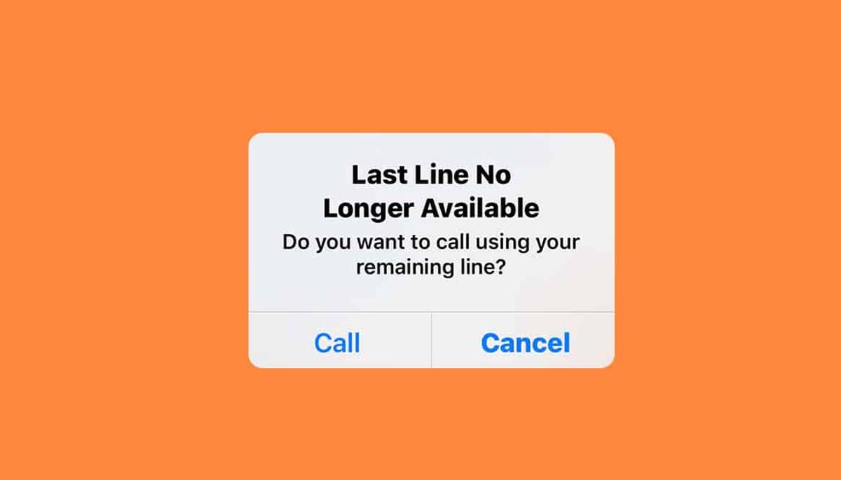 iPhone last line no longer available