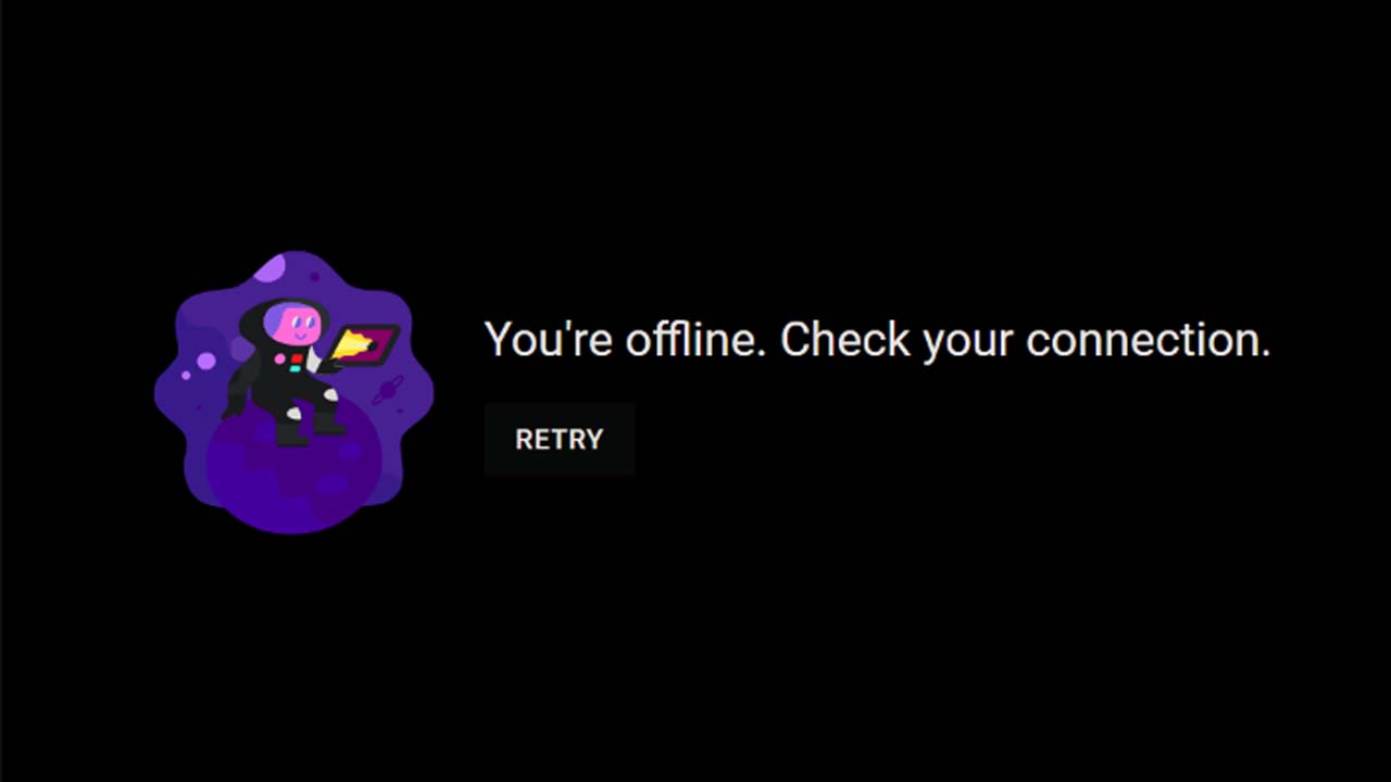 How to Fix Youtube Error Message You're offline check your connection