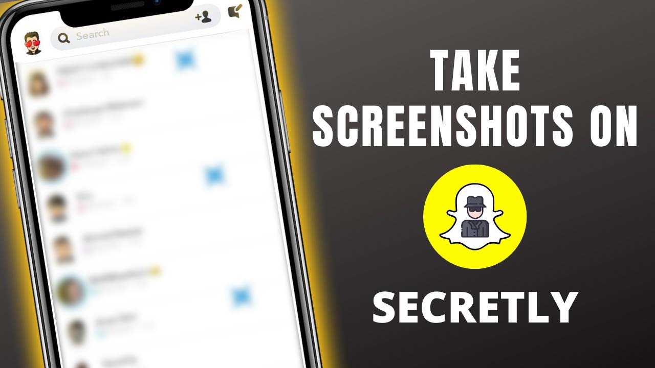 snapchat screenshot hack ideas which you can use to take screenshot secretly